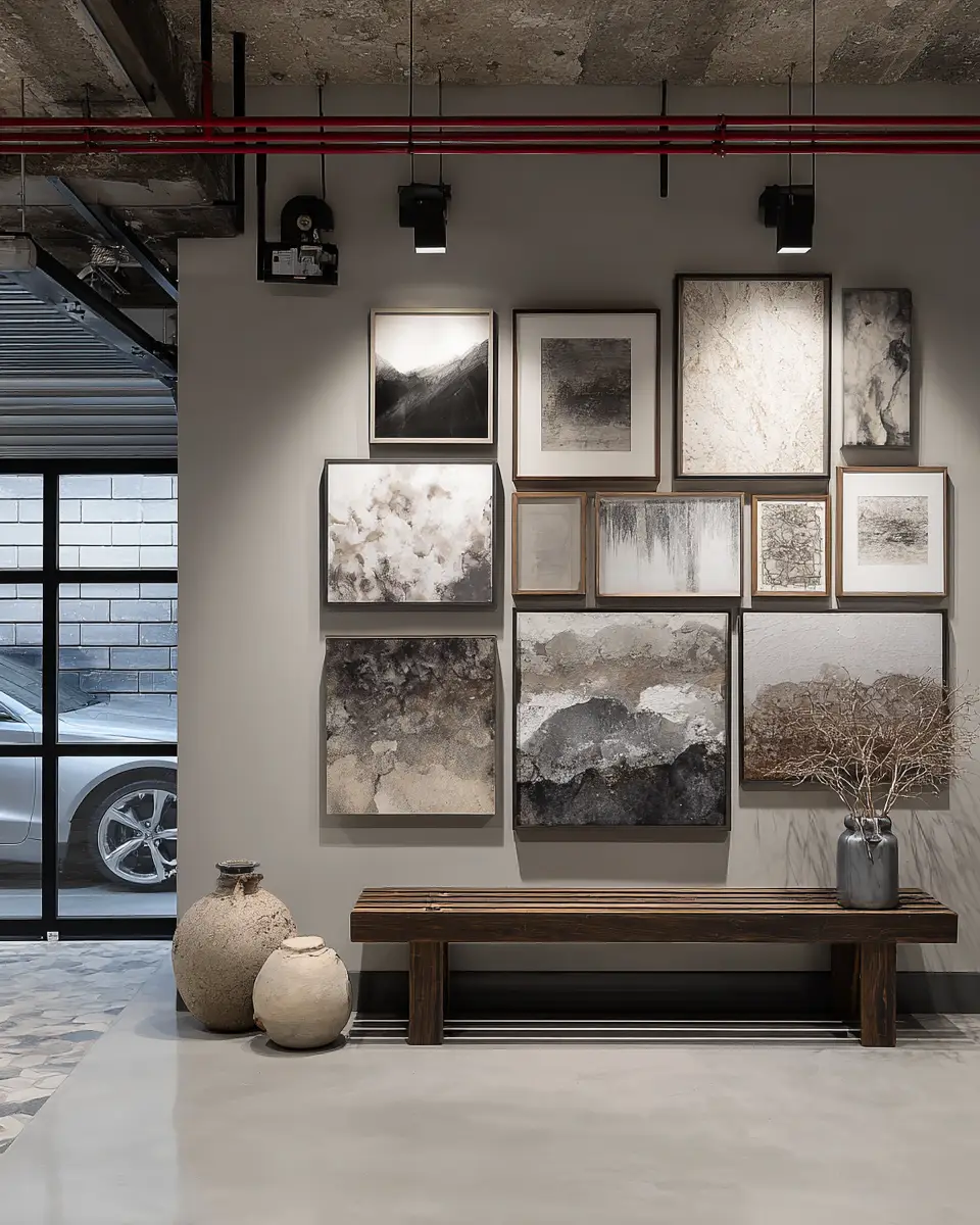 Neutral Palette Garage Decor Ideas