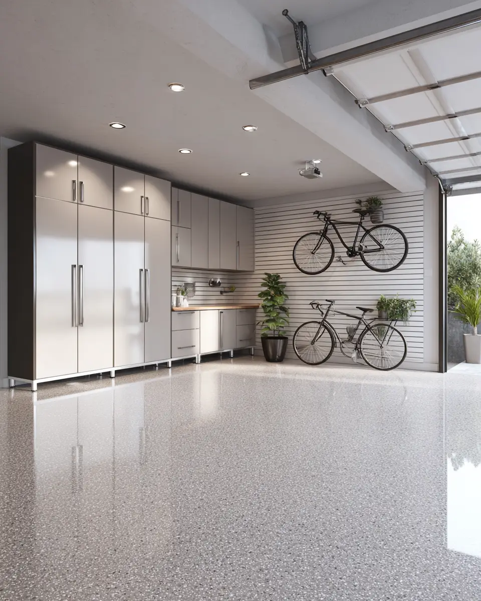 Neutral Palette Garage Decor Ideas