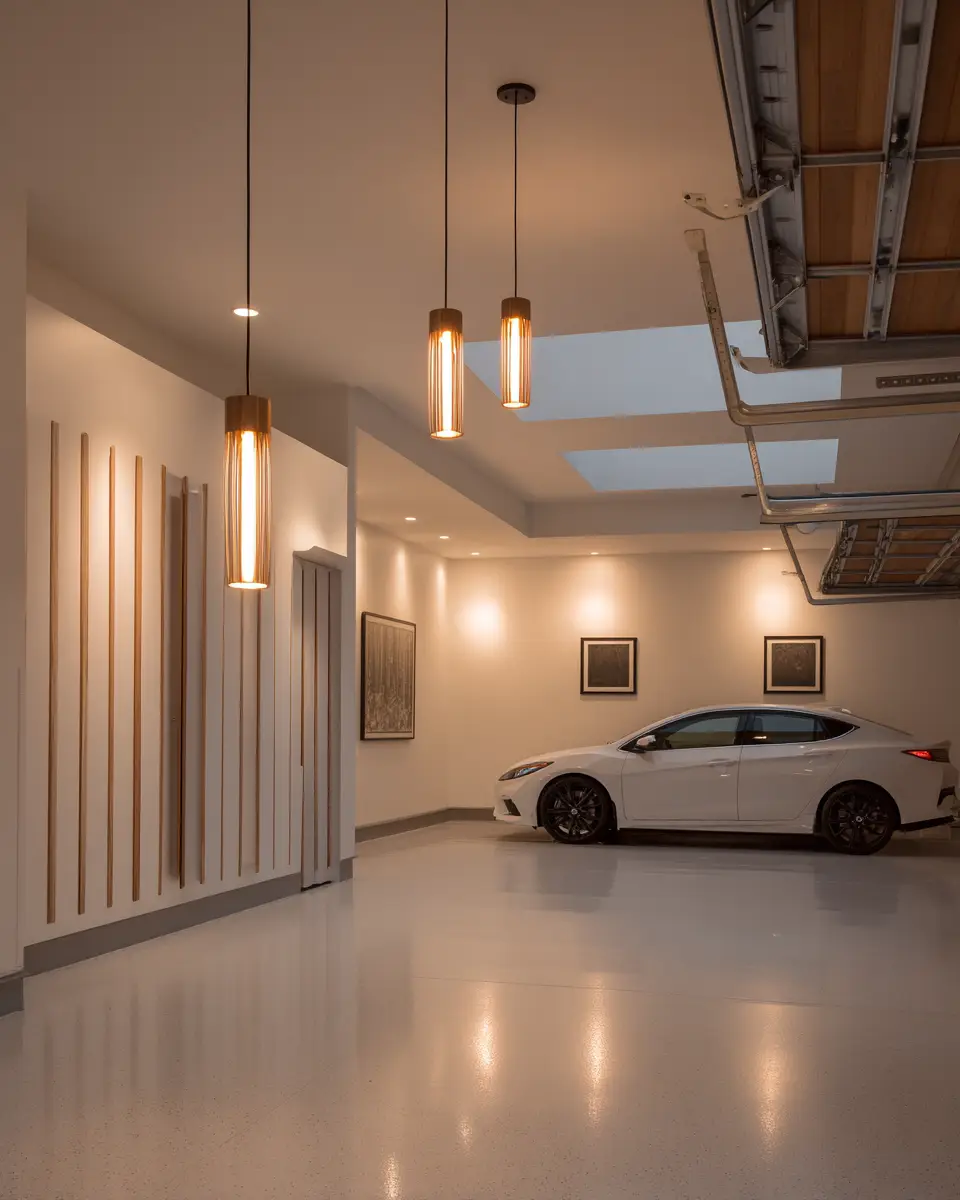 Neutral Palette Garage Decor Ideas