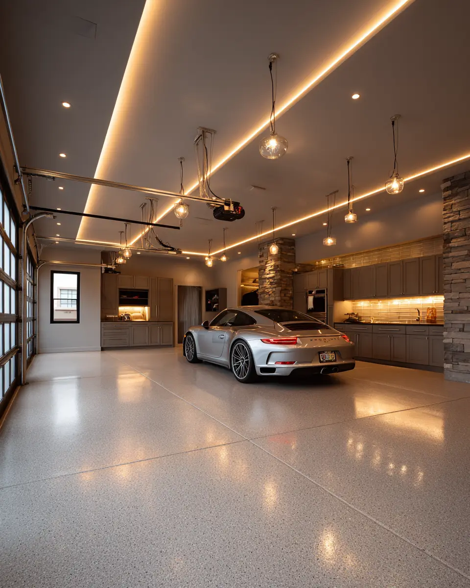 Neutral Palette Garage Decor Ideas