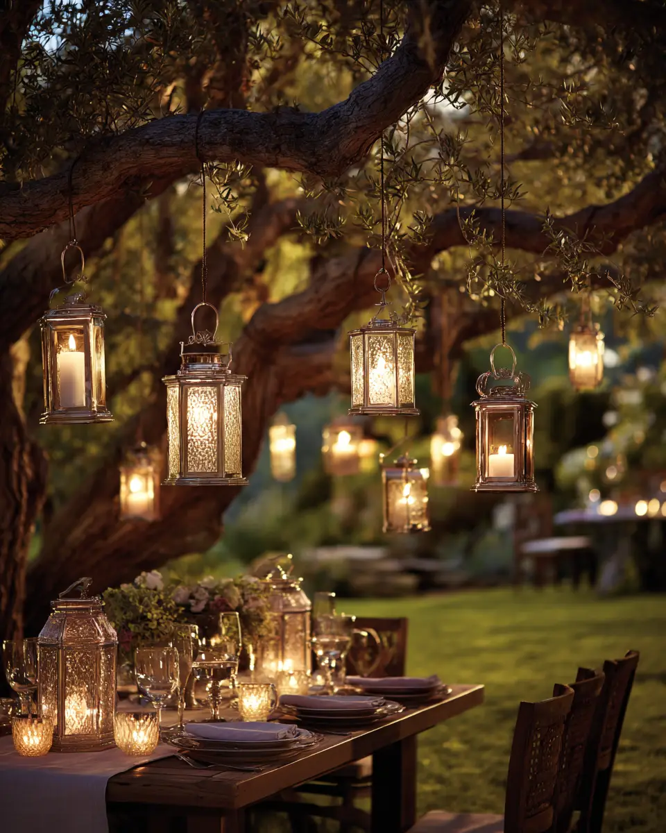 Neutral Retro Garden Decor Ideas