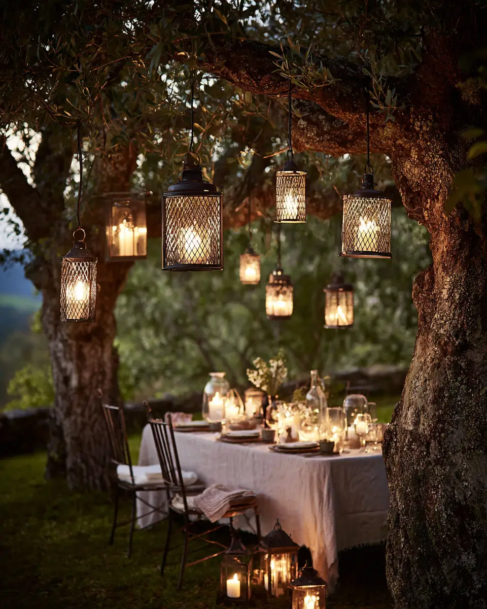 Neutral Retro Garden Decor Ideas