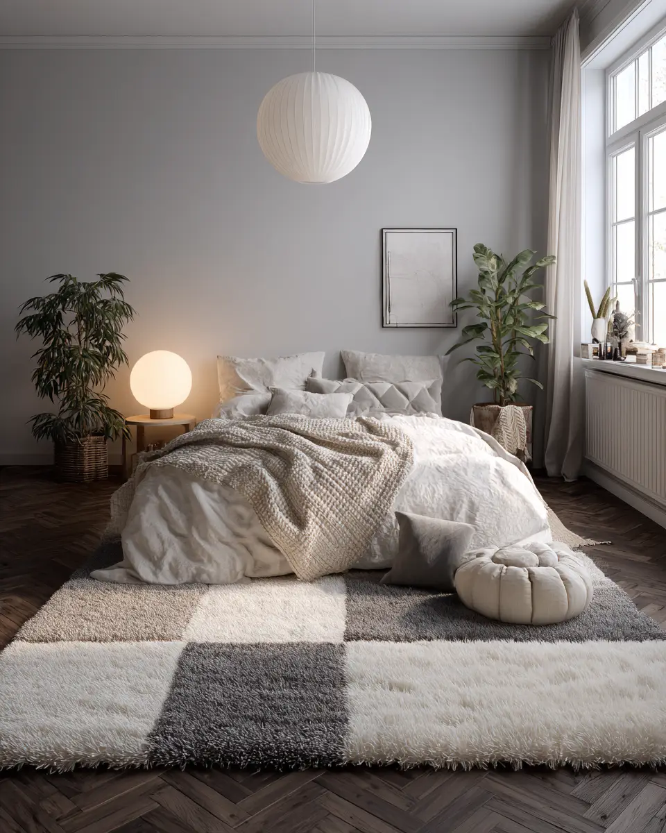 Neutral Scandinavian Bedroom Decor Ideas