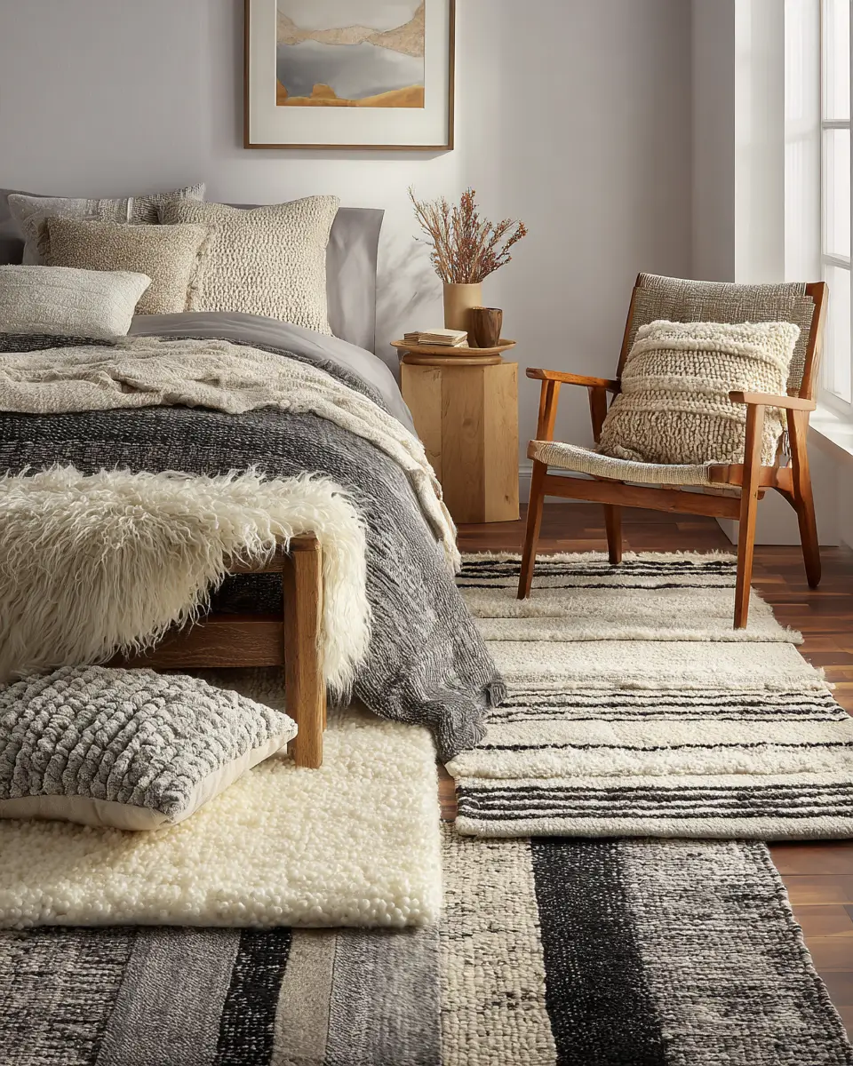 Neutral Scandinavian Bedroom Decor Ideas