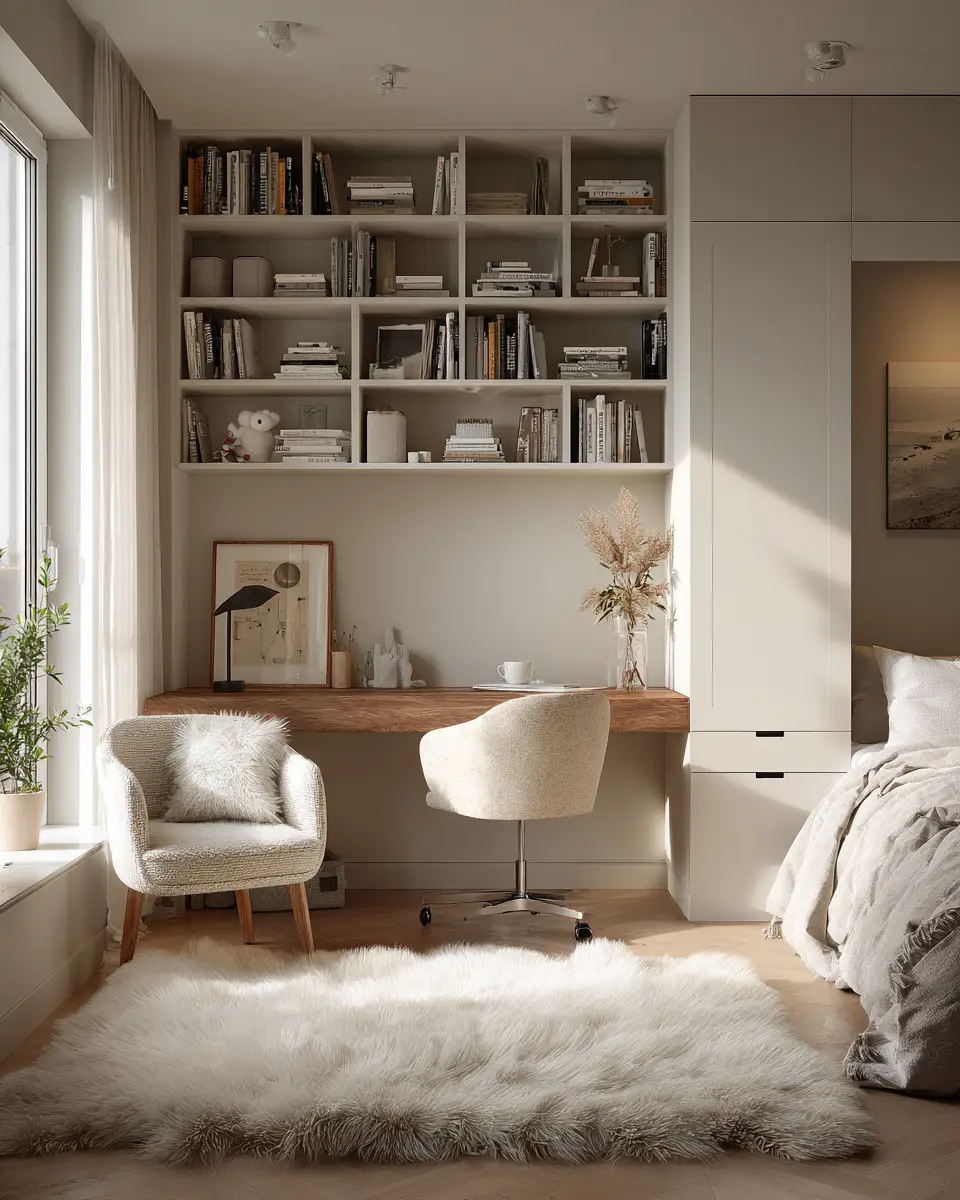 Neutral Scandinavian Bedroom Decor Ideas