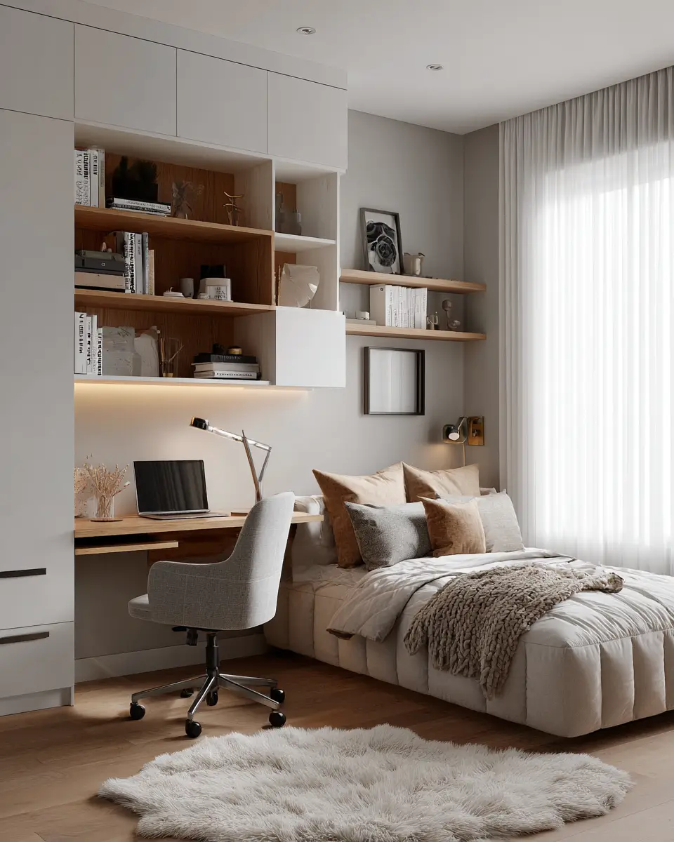 Neutral Scandinavian Bedroom Decor Ideas
