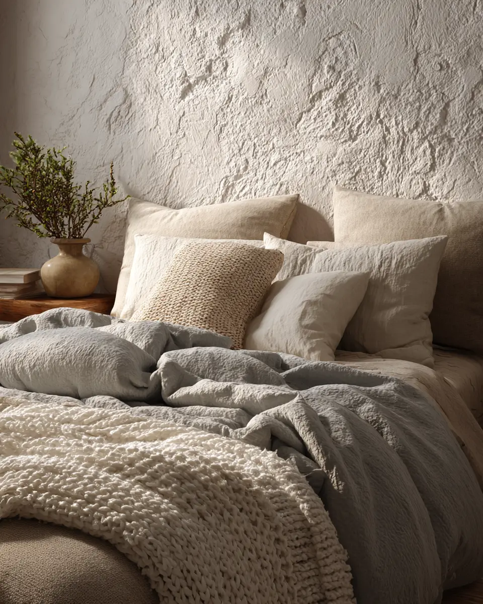 Neutral Scandinavian Bedroom Decor Ideas