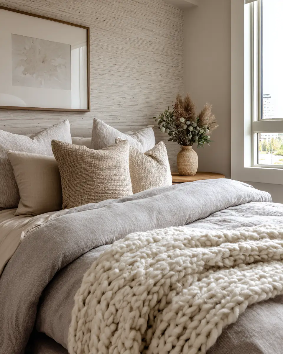 Neutral Scandinavian Bedroom Decor Ideas