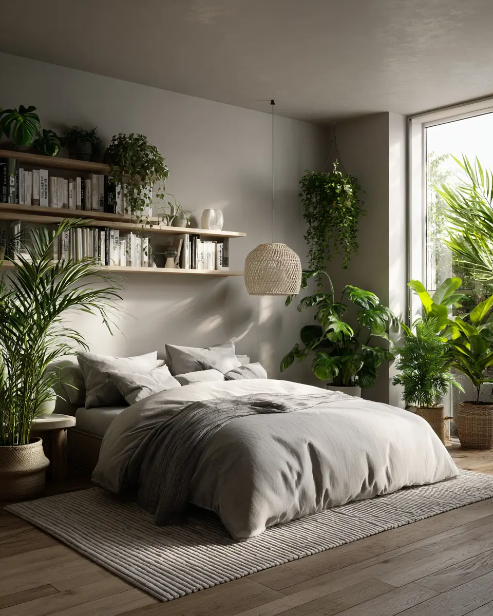 Neutral Scandinavian Bedroom Decor Ideas