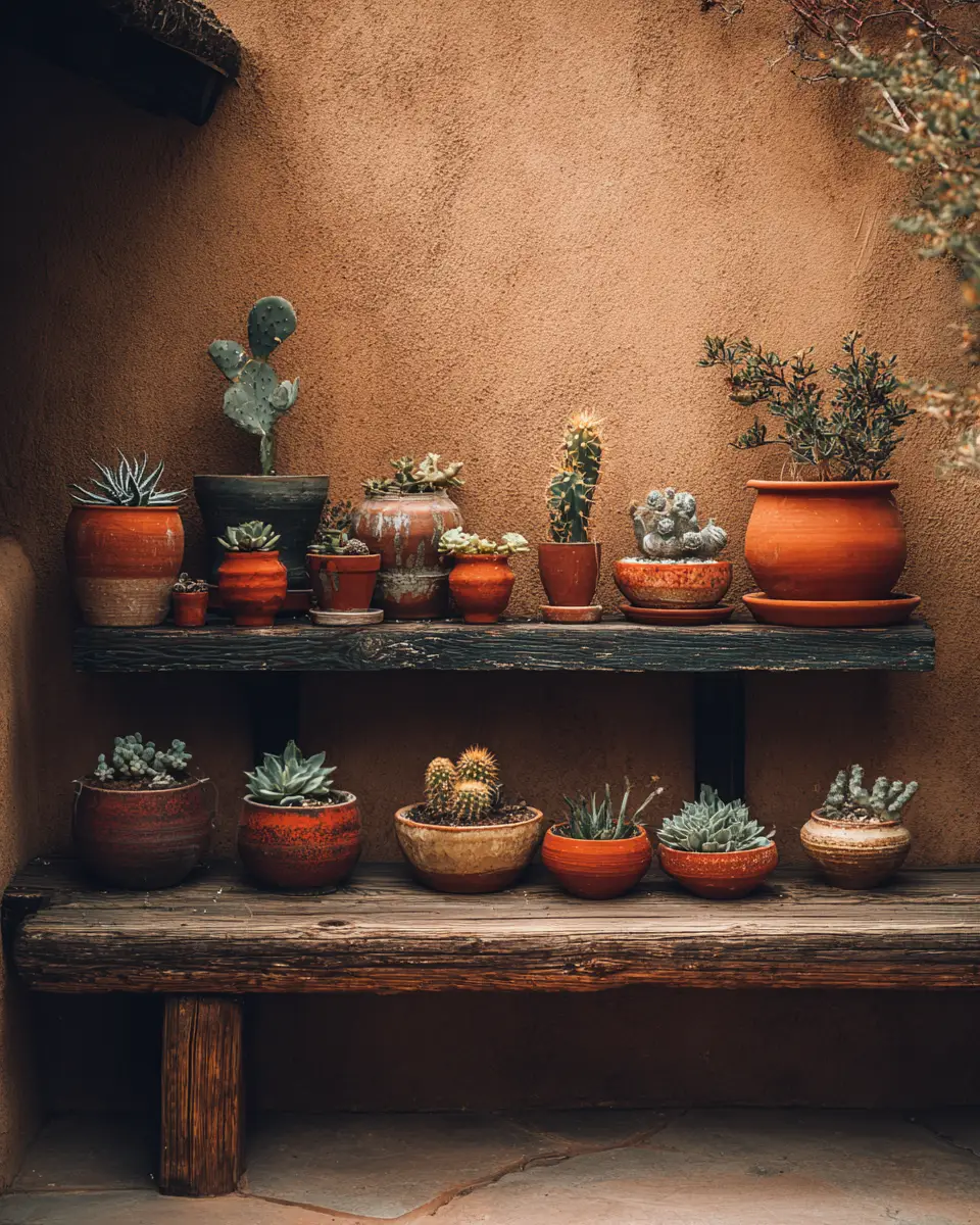 Neutral Southwestern Balcony Decor Ideas - Featured