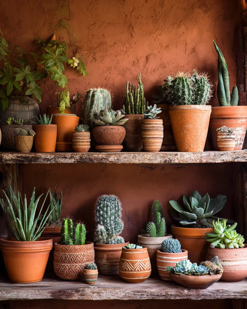 Neutral Southwestern Balcony Decor Ideas