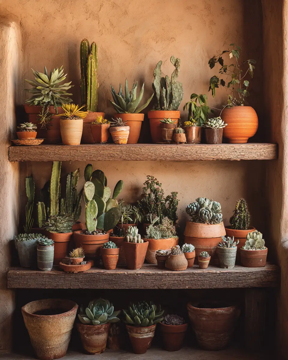 Neutral Southwestern Balcony Decor Ideas