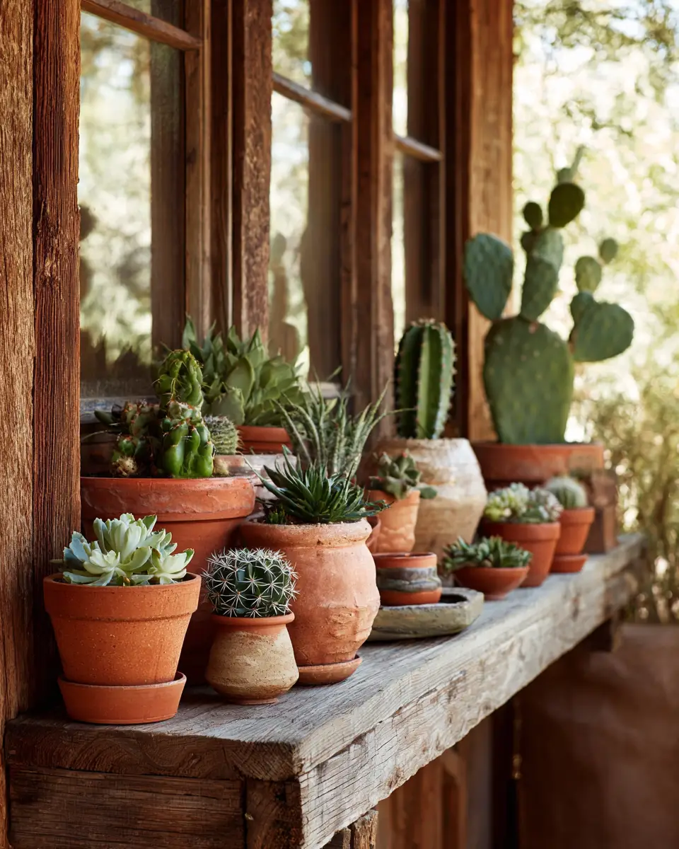 Neutral Southwestern Balcony Decor Ideas