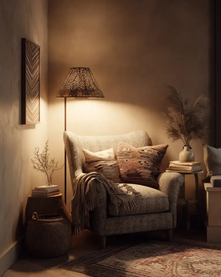 Neutral Southwestern Living Room Decor Ideas - Featured