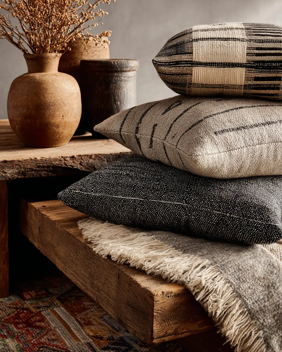 Neutral Southwestern Living Room Decor Ideas