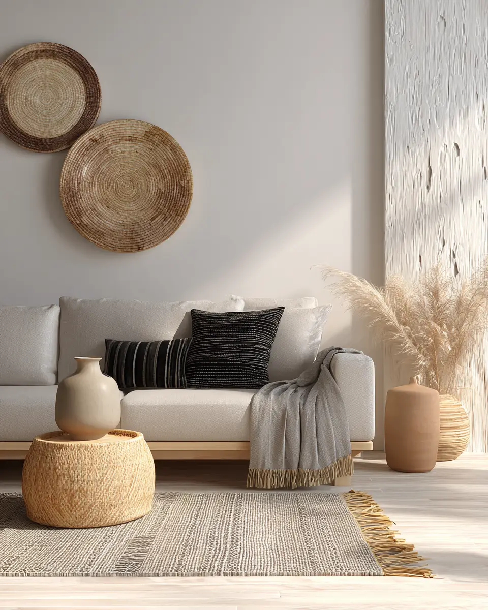 Neutral Southwestern Living Room Decor Ideas