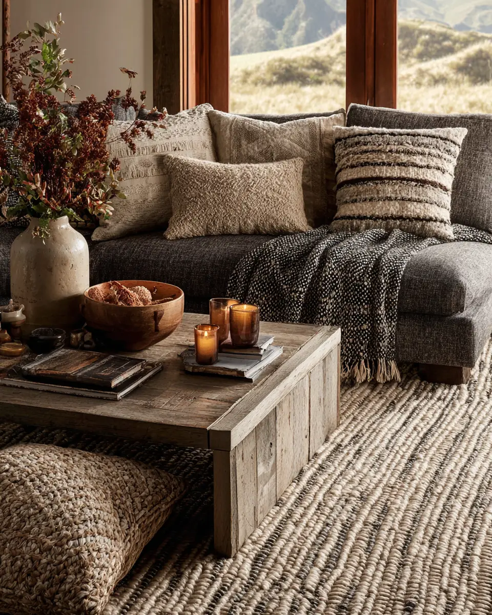 Neutral Southwestern Living Room Decor Ideas