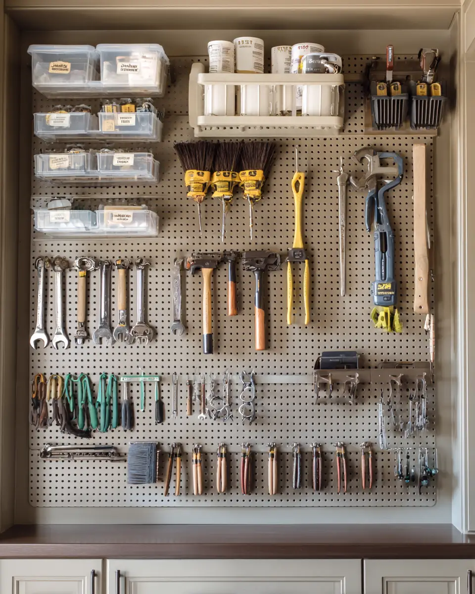 Neutral Traditional Garage Decor Ideas