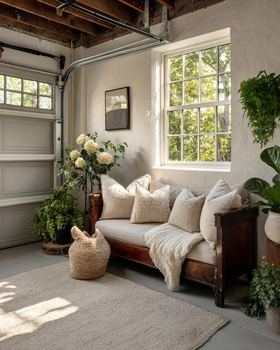 Neutral Traditional Garage Decor Ideas