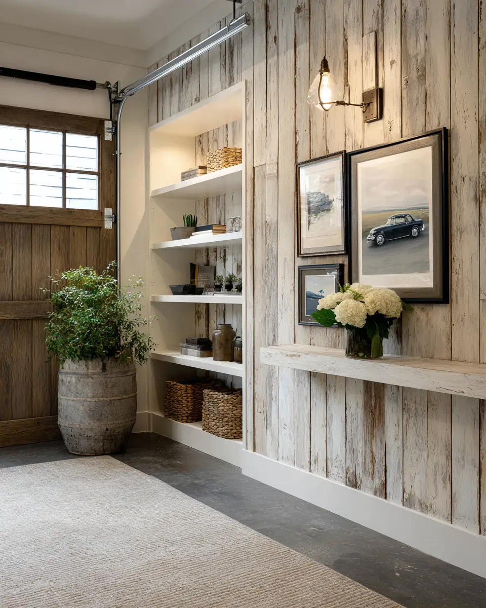 Neutral Traditional Garage Decor Ideas