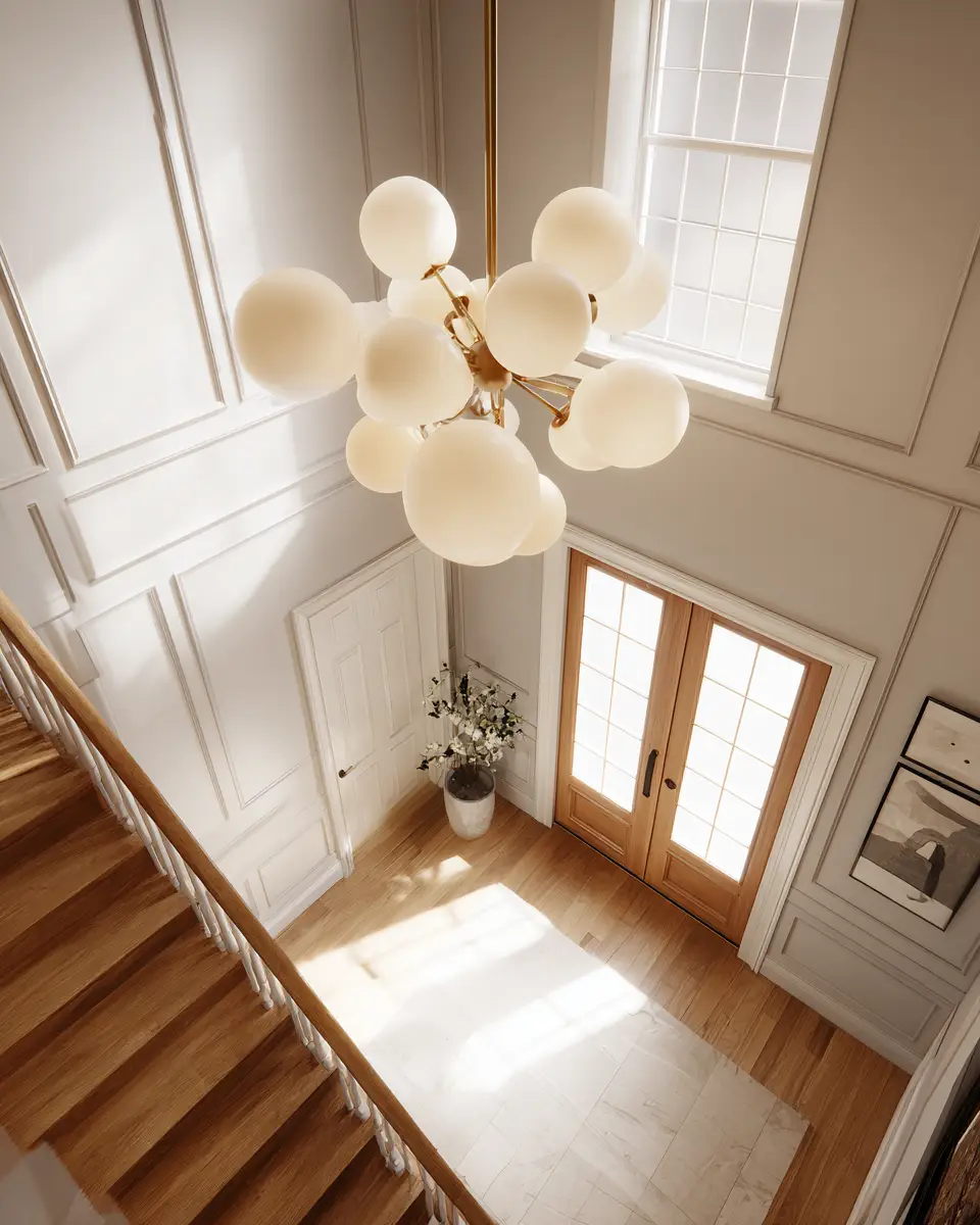 Neutral Transitional Entryway Decor Ideas