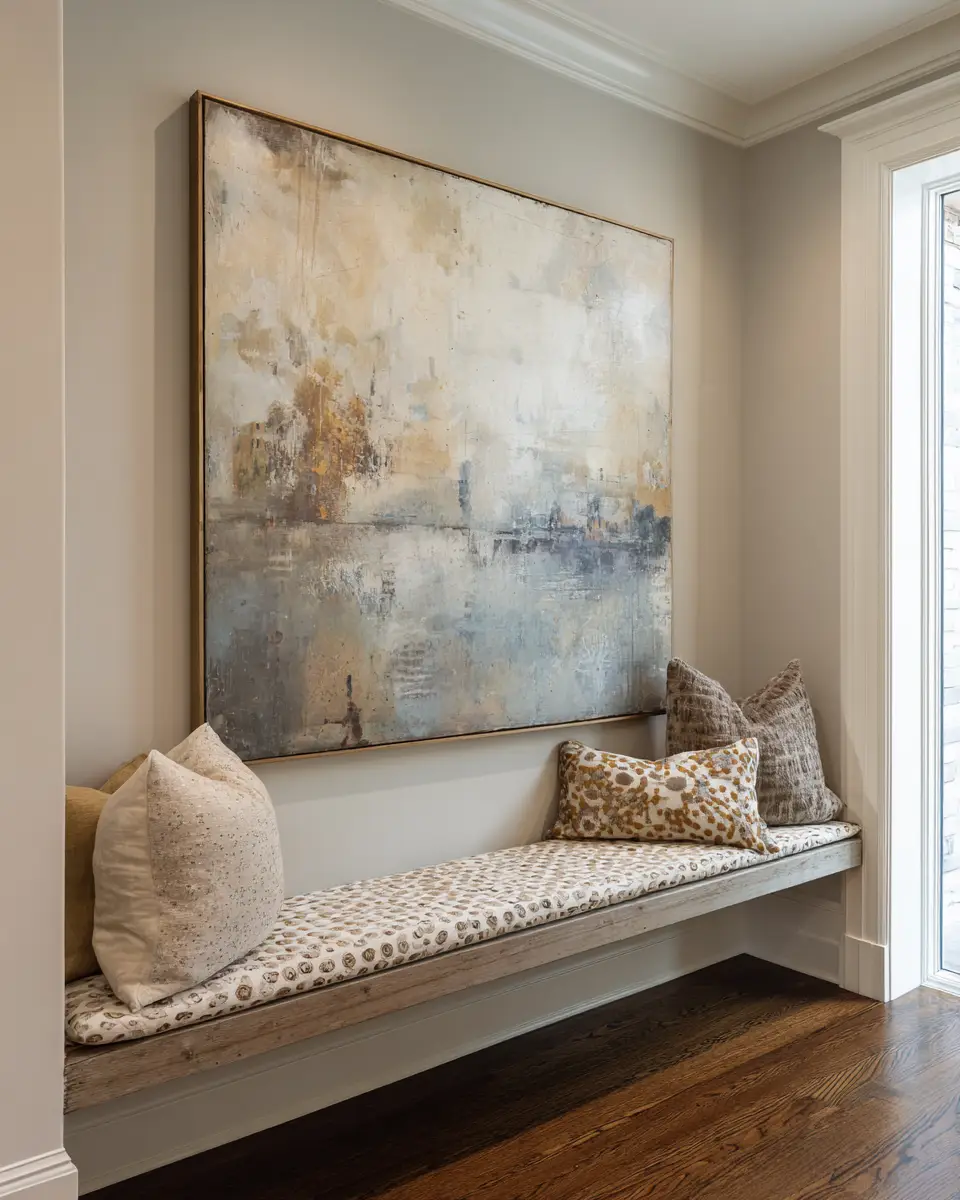 Neutral Transitional Entryway Decor Ideas