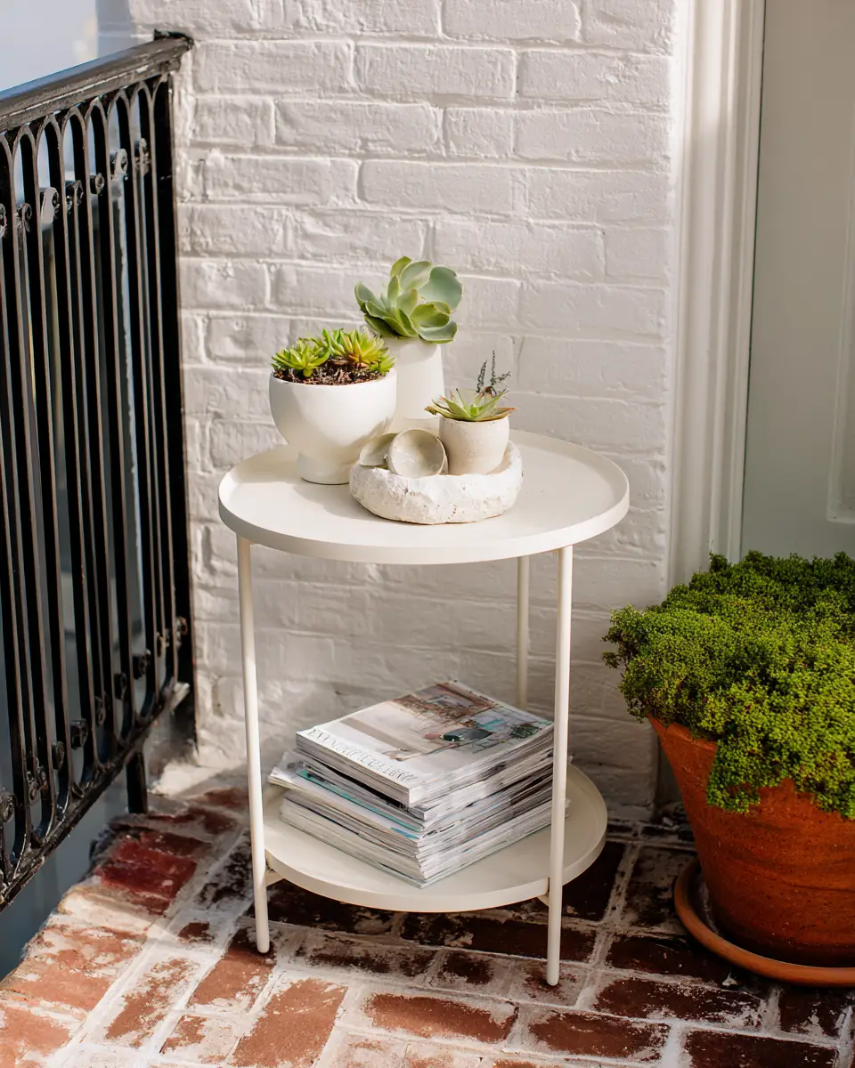 Neutral Tropical Balcony Decor Ideas