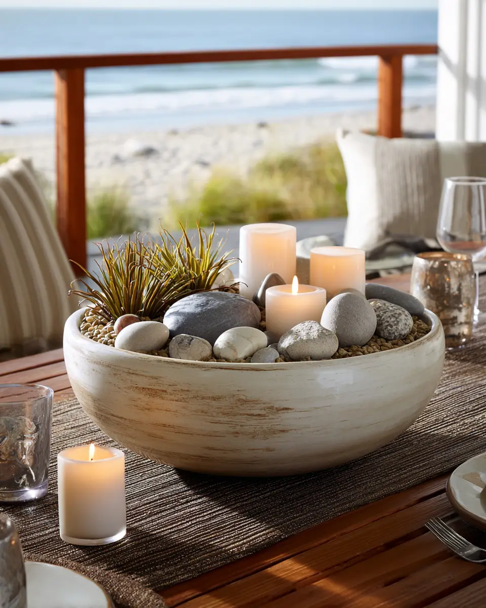 Neutral Tropical Balcony Decor Ideas