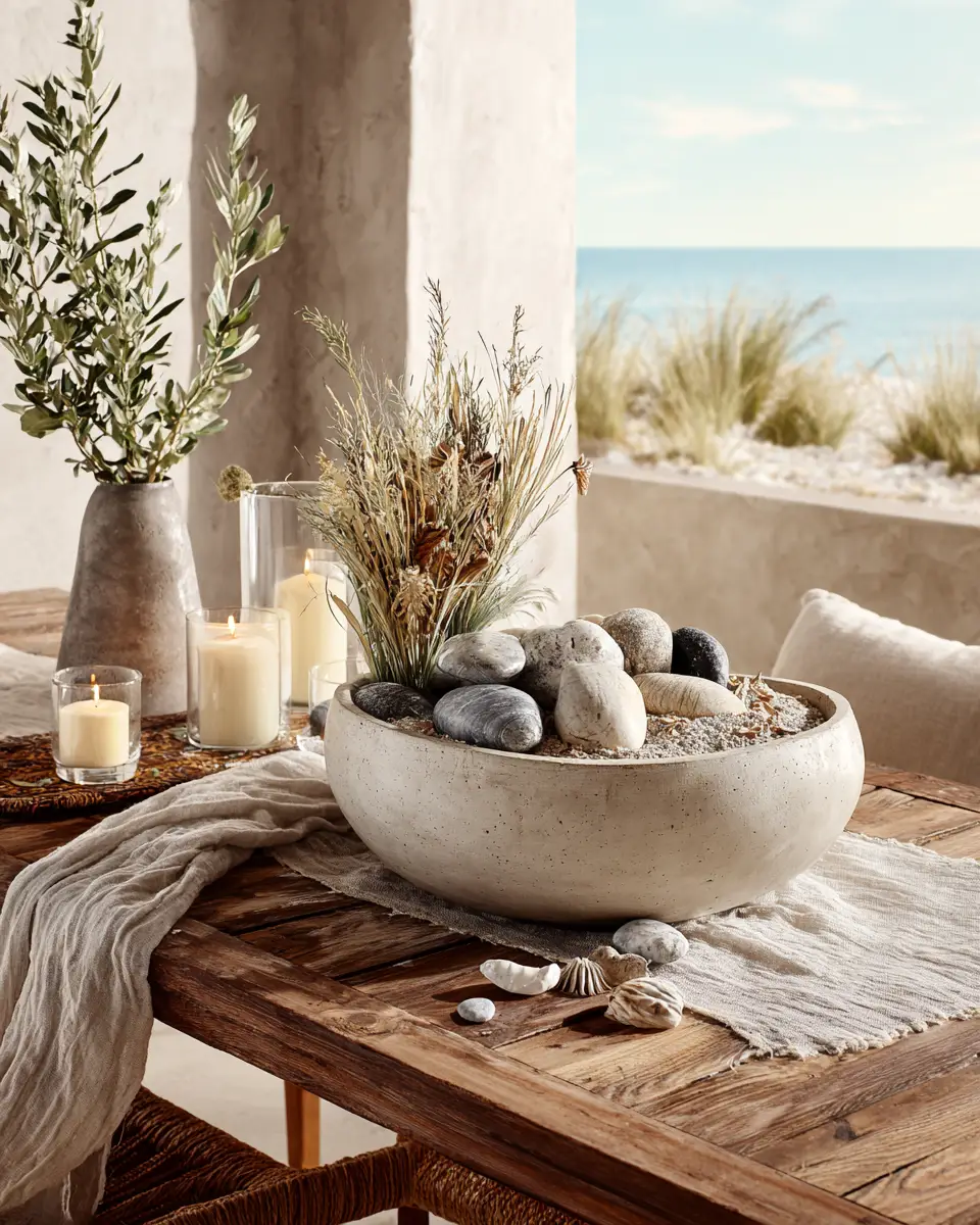 Neutral Tropical Balcony Decor Ideas