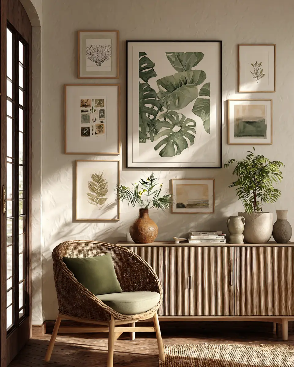 Neutral Tropical Balcony Decor Ideas