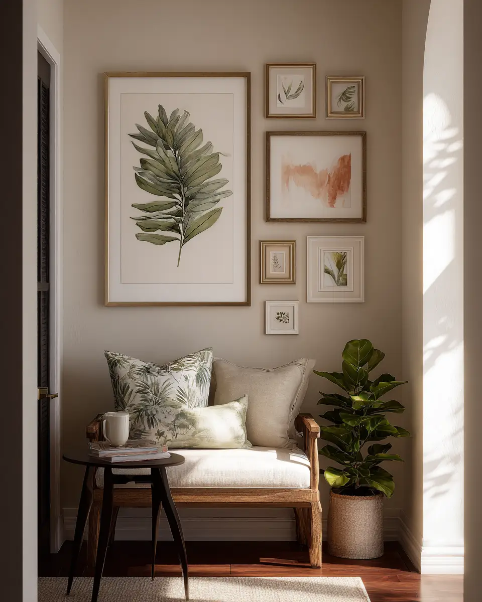 Neutral Tropical Balcony Decor Ideas