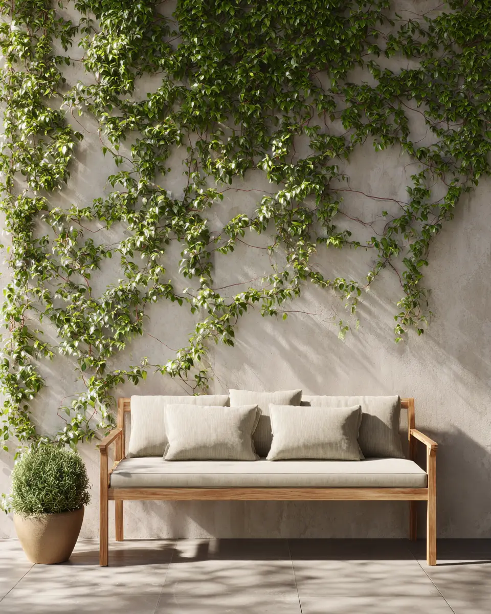 Neutral Tropical Balcony Decor Ideas