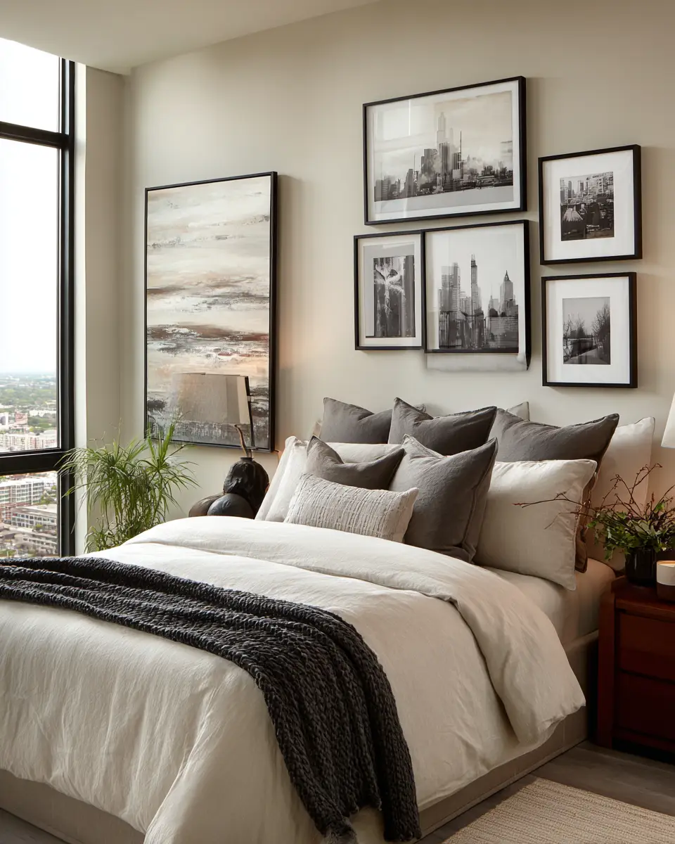 Neutral Urban Bedroom Decor Ideas