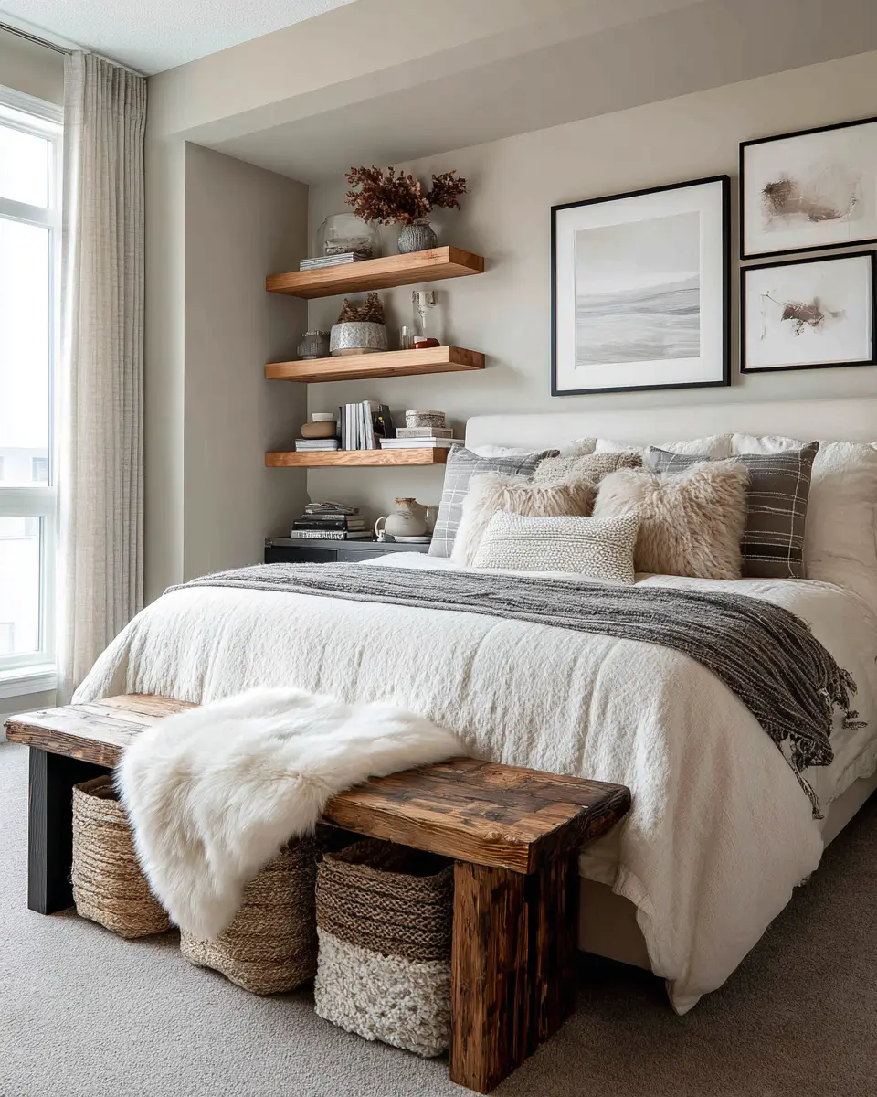 Neutral Urban Bedroom Decor Ideas