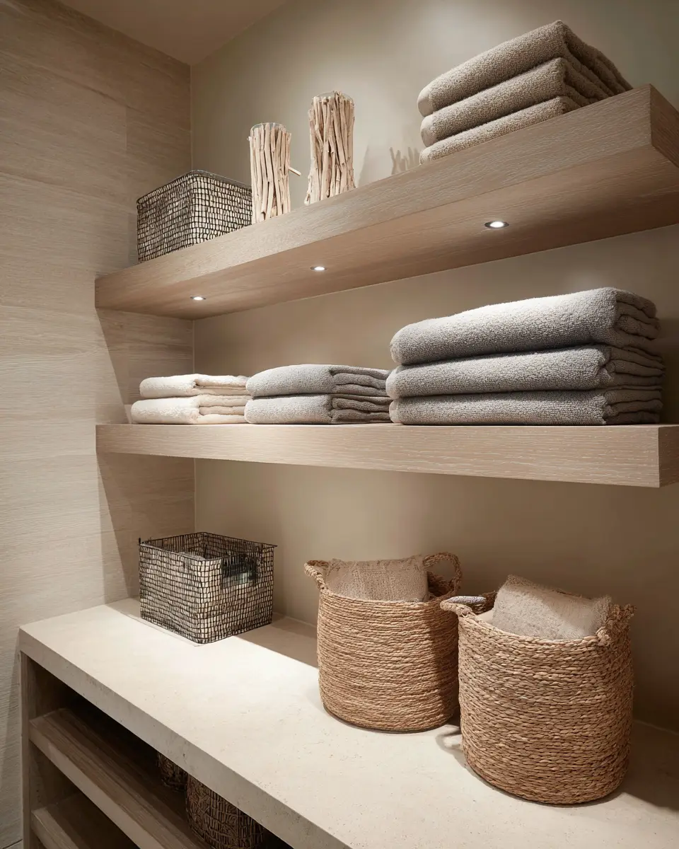 Neutral Urban Laundry Room Decor Ideas