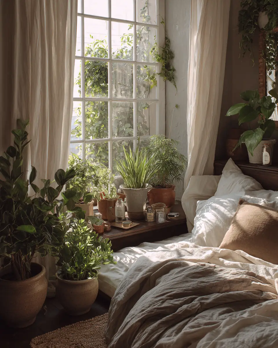 Neutral Vintage Bedroom Decor Ideas