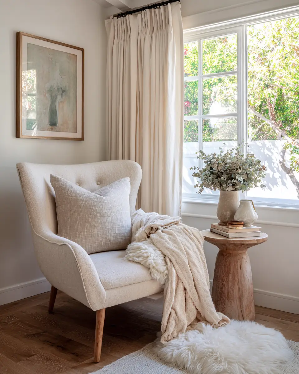 Neutral Vintage Bedroom Decor Ideas