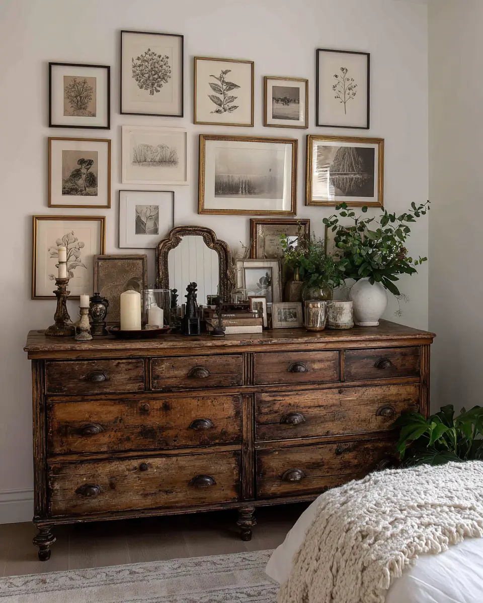 Neutral Vintage Bedroom Decor Ideas