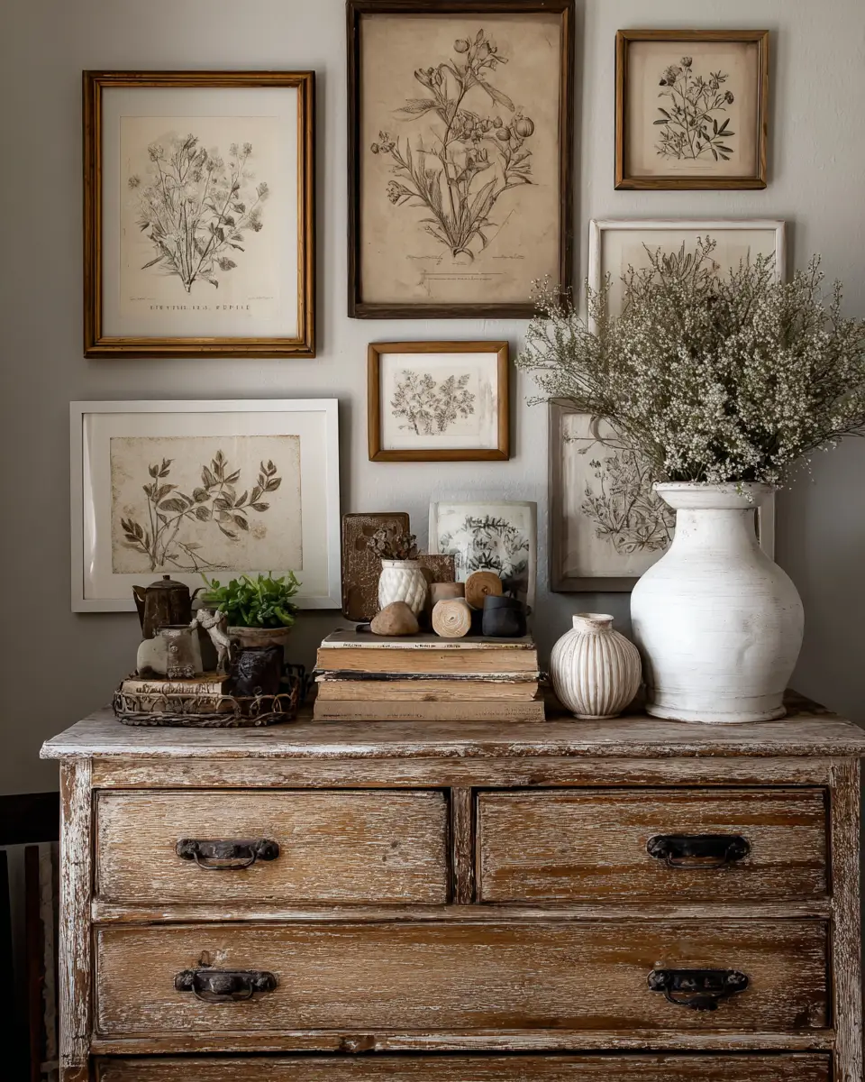 Neutral Vintage Bedroom Decor Ideas