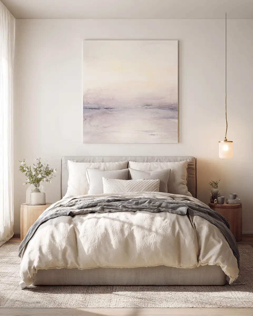 Neutral Vintage Bedroom Decor Ideas