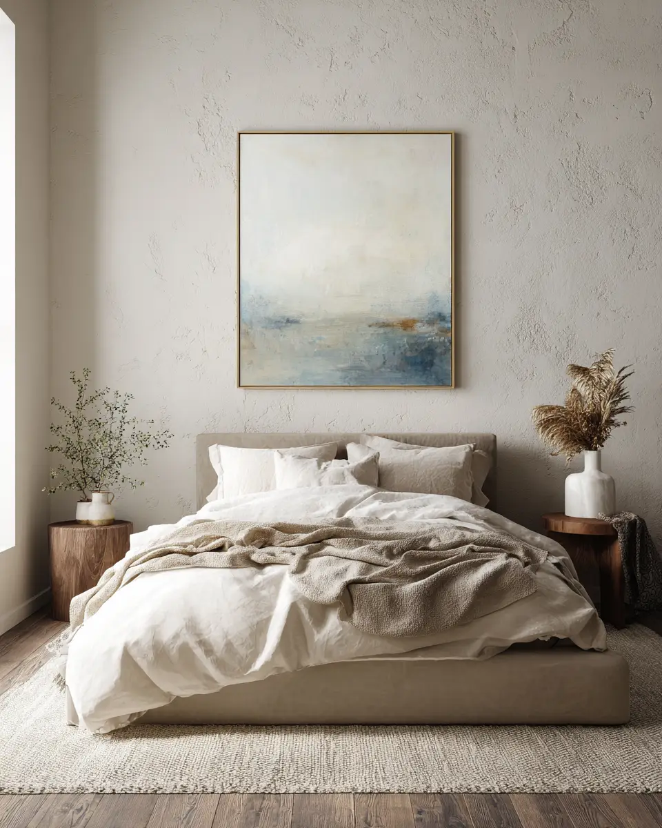 Neutral Vintage Bedroom Decor Ideas