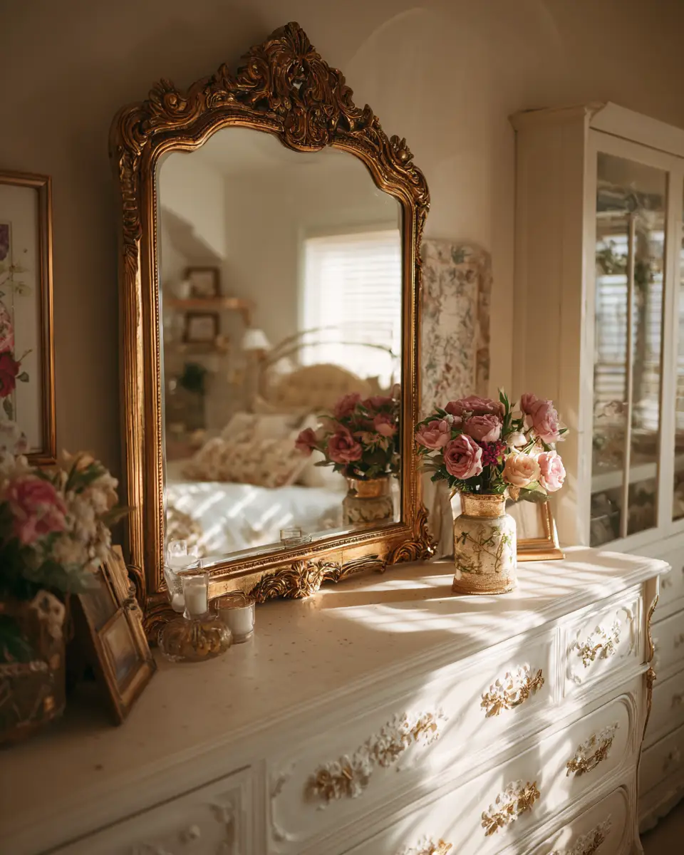 Neutral Vintage Bedroom Decor Ideas