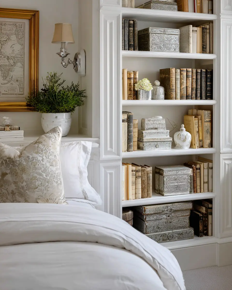 Neutral Vintage Bedroom Decor Ideas
