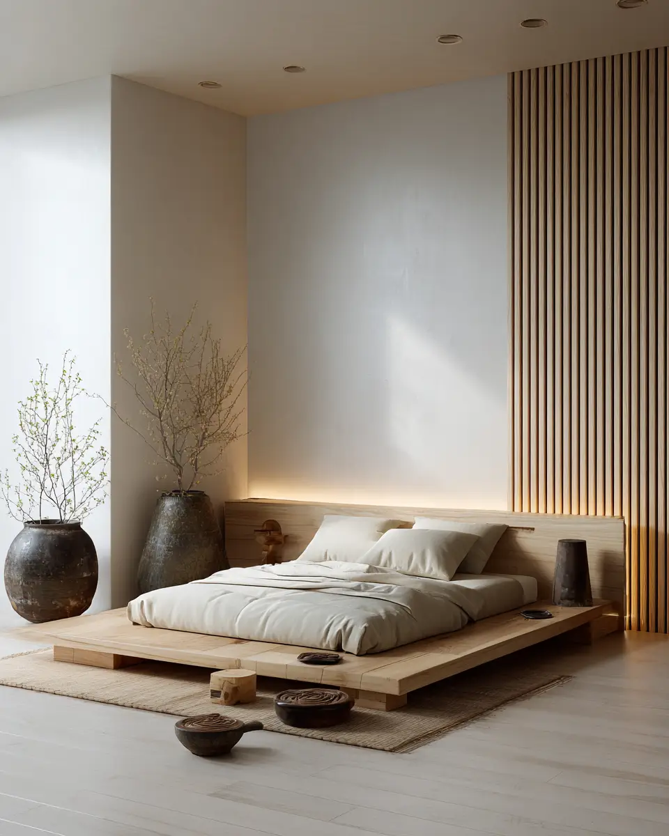Neutral Zen Bedroom Decor Ideas