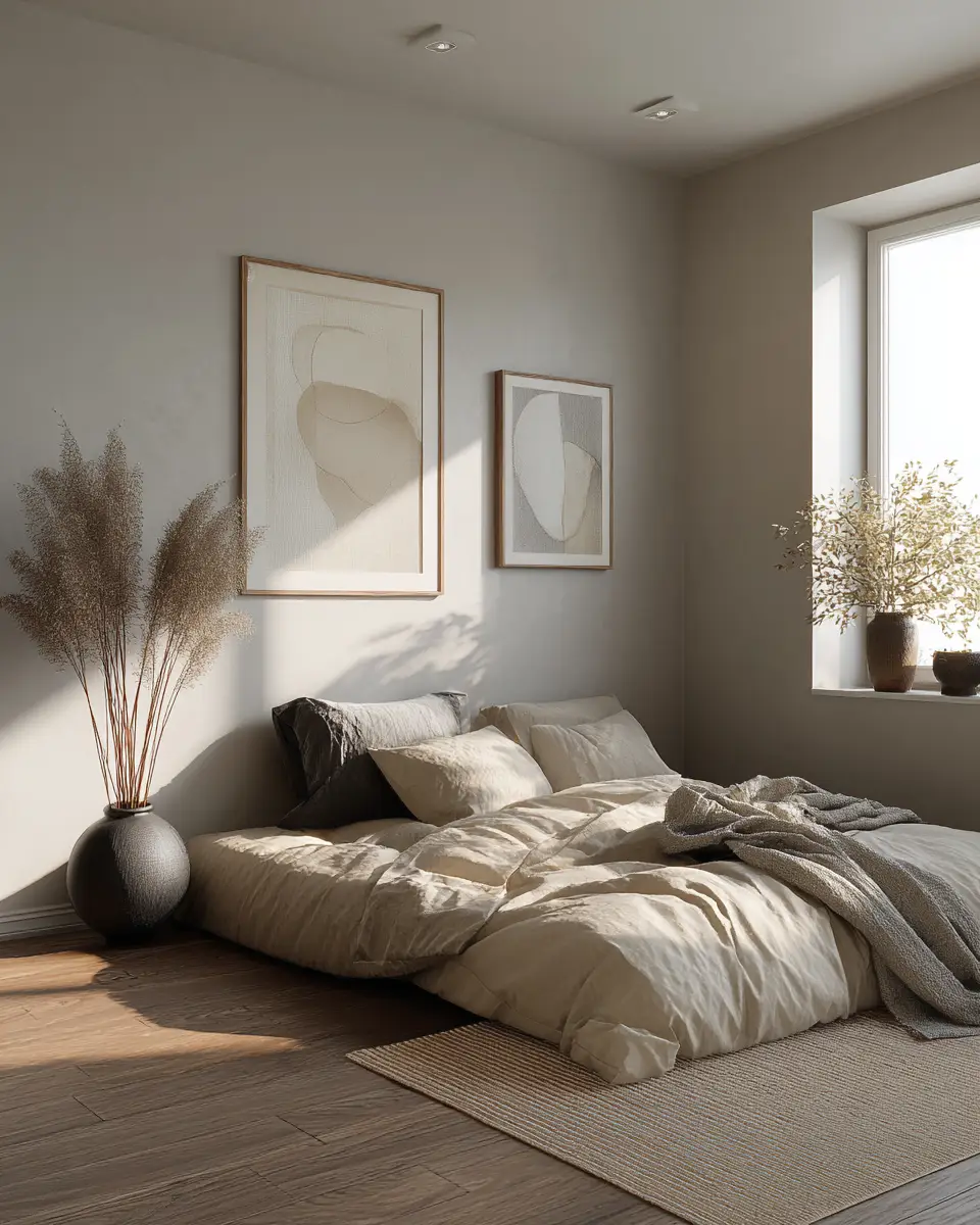 Neutral Zen Bedroom Decor Ideas