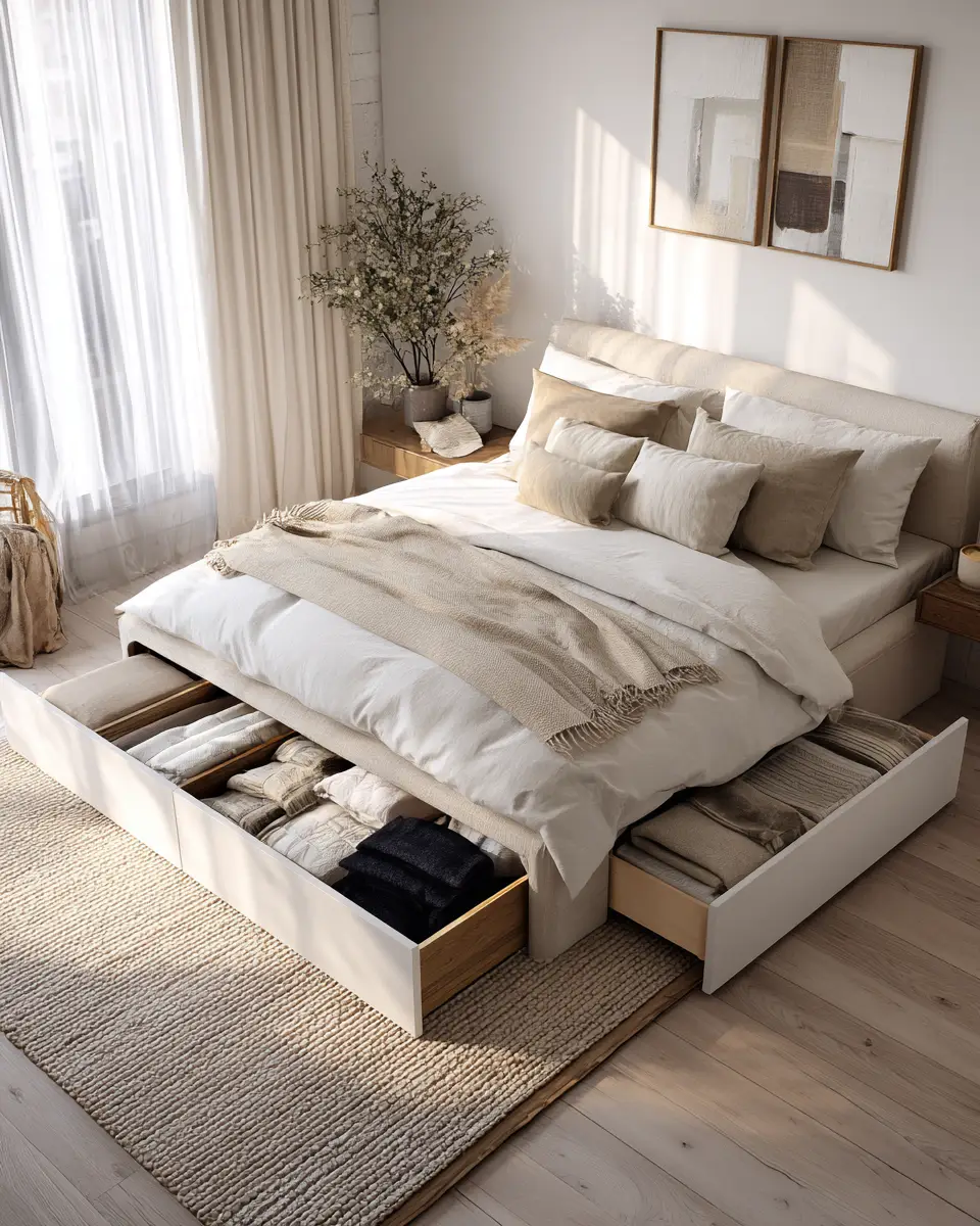 Neutral Zen Bedroom Decor Ideas