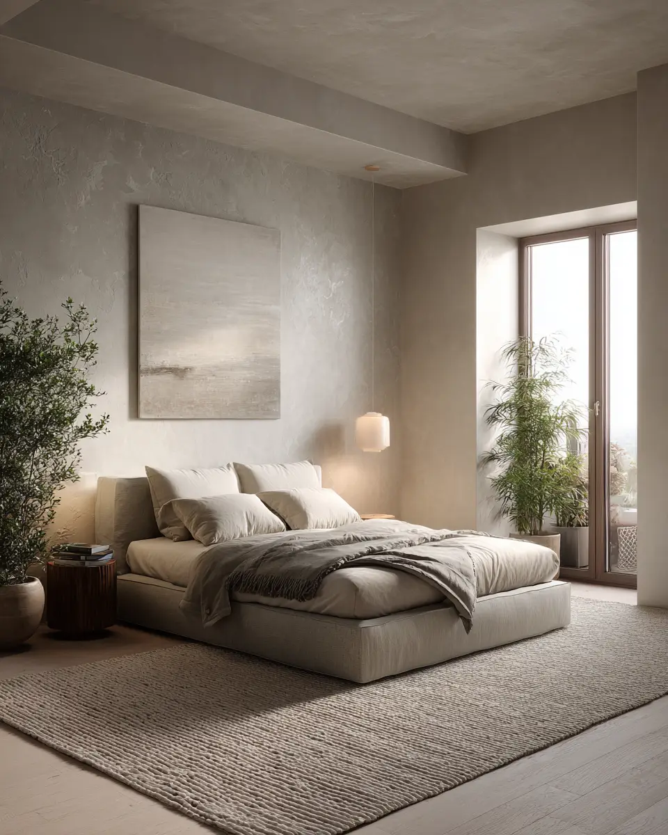 Neutral Zen Bedroom Decor Ideas