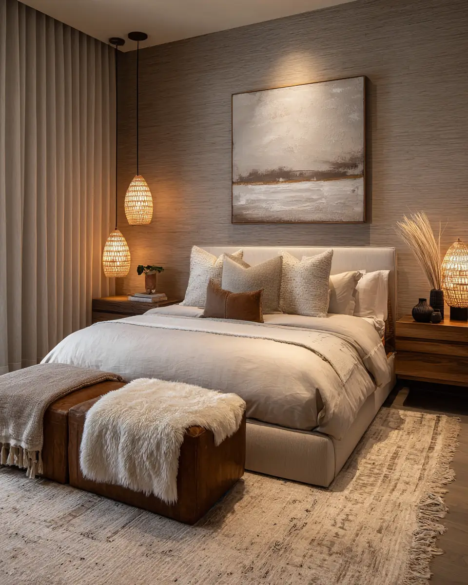 Neutral Zen Bedroom Decor Ideas