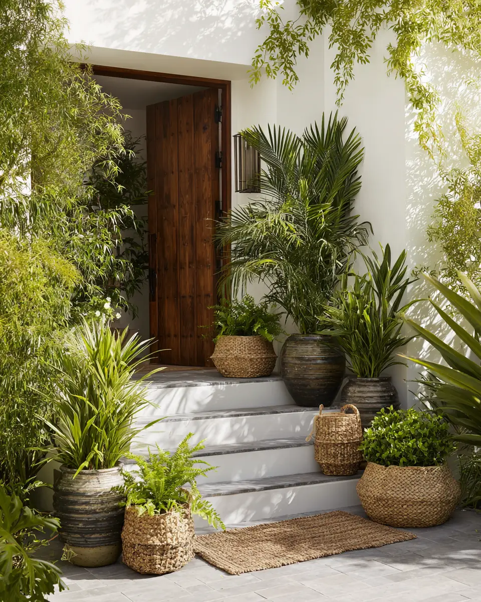 Olive Green Coastal Entryway Decor Ideas