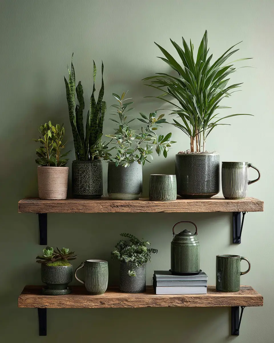 Olive Green Industrial Nursery Decor Ideas